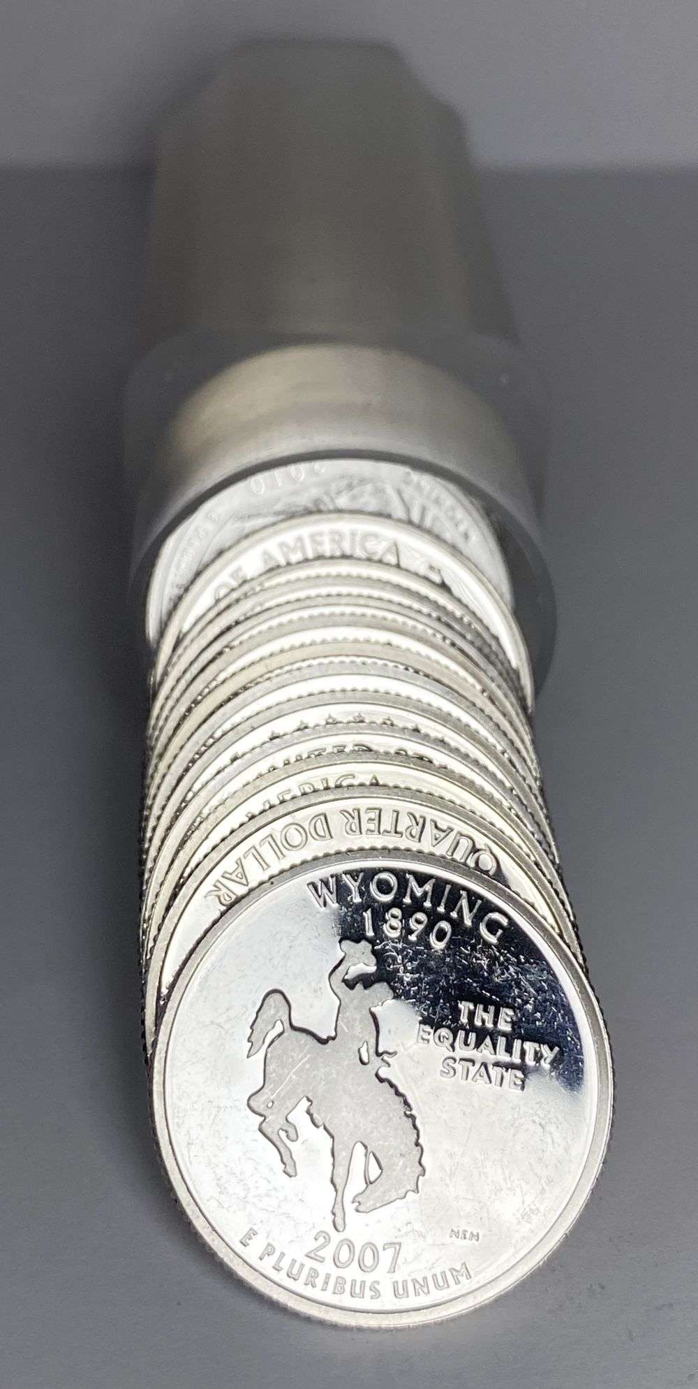 Roll (40-coins) Flashy Proof 90% Silver State Quarters (1 of 4)
