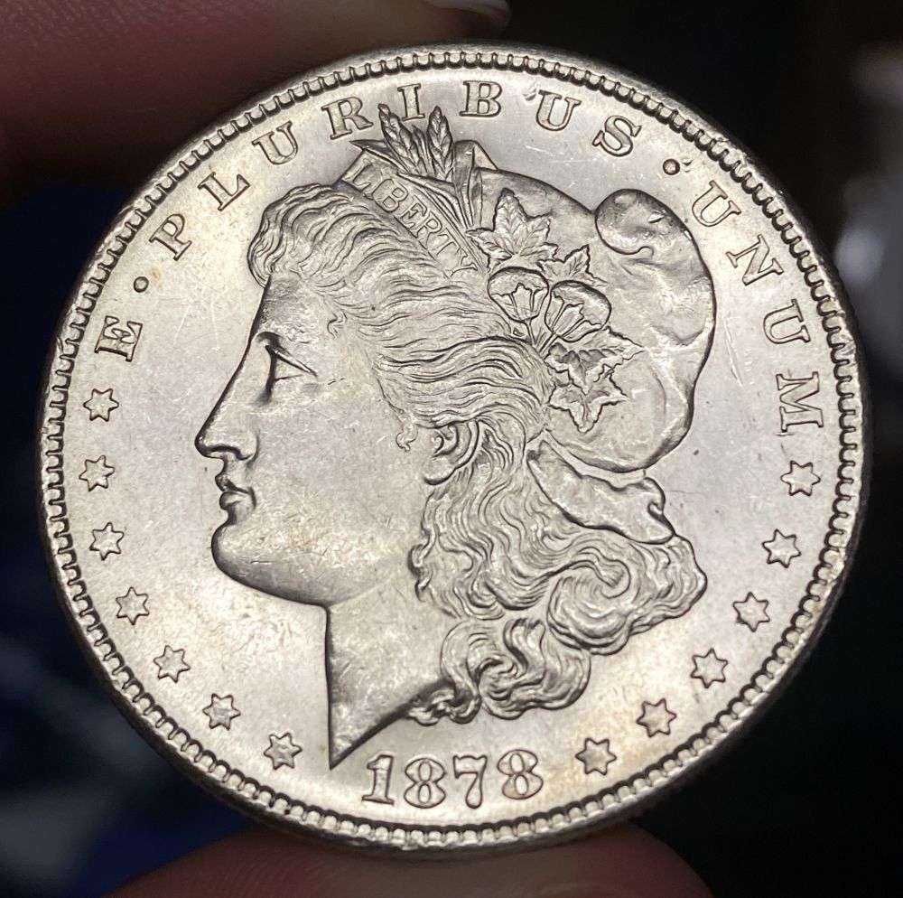 1878-S Morgan Silver Dollar MS63 (1 of 2)