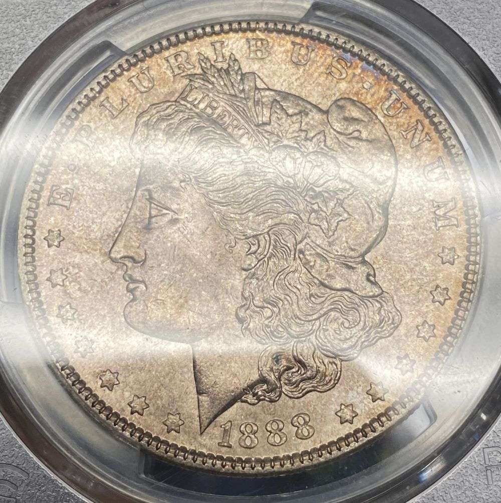 1888 Morgan Silver Dollar PCGS MS65 (1 of 4)