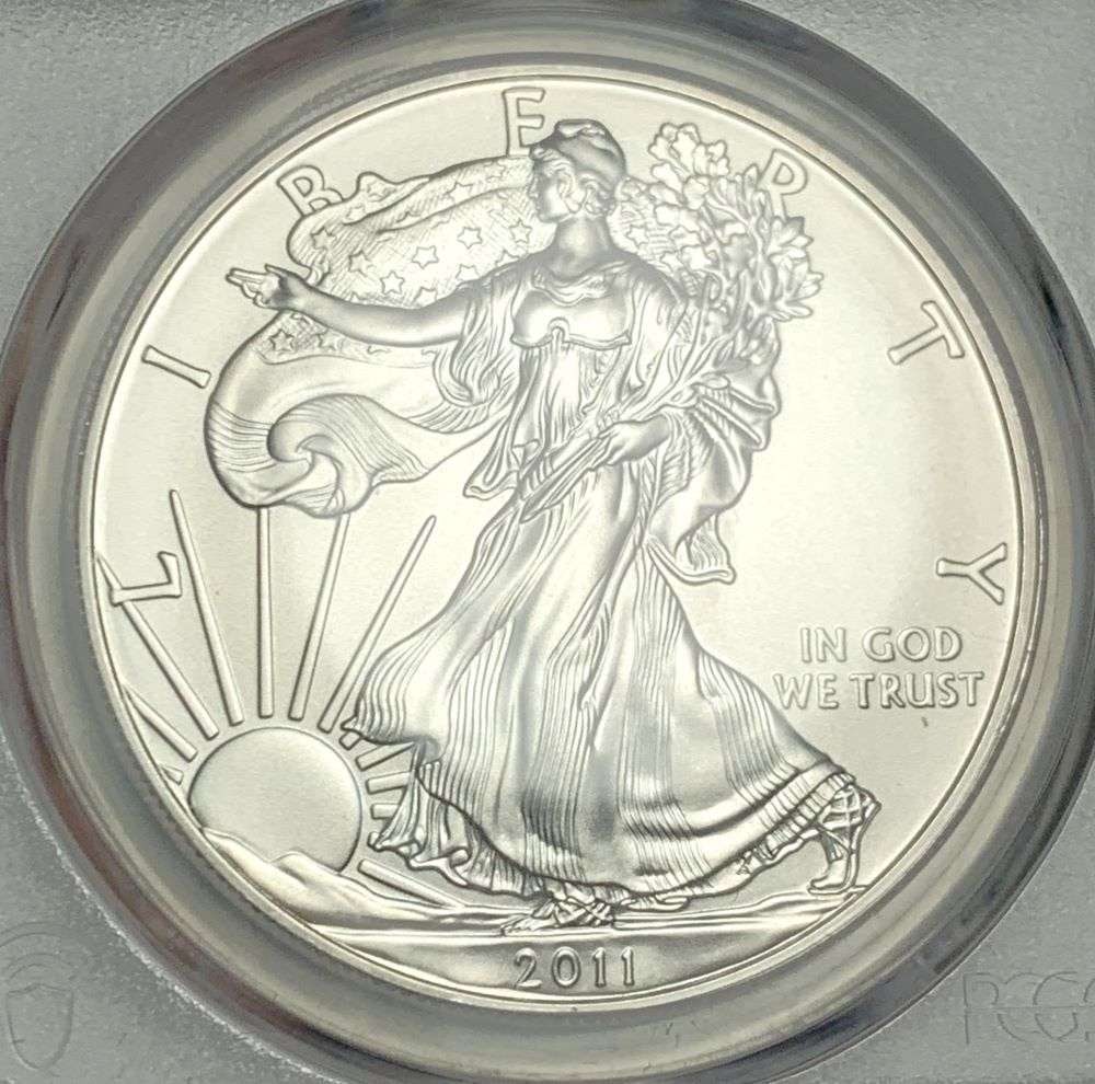 2011(S) American Silver Eagle PCGS MS70 (1 of 4)