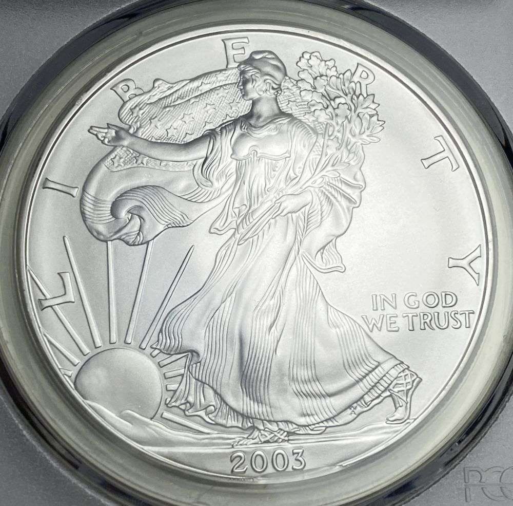 2003 American Silver Eagle NGC MS69 (1 of 4)