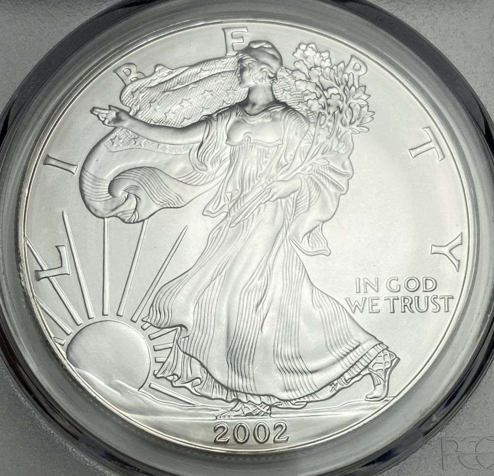 2002 American Silver Eagle PCGS MS69 (1 of 3)