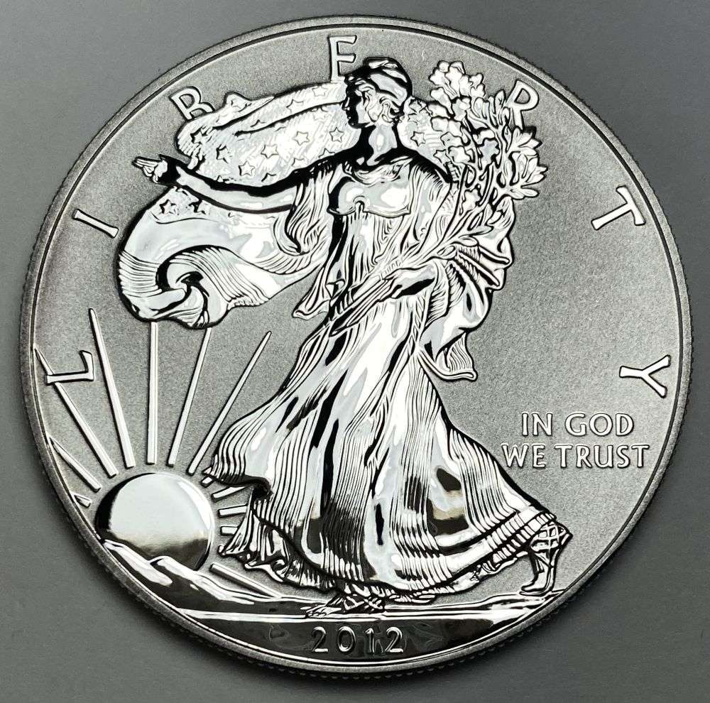 2012-S American Silver Eagle Reverse PF (1 of 2)