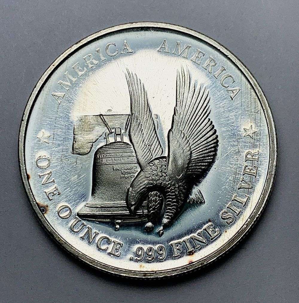 America America The International Silver Trade Unit 1 ozt .999 Silver (1 of 2)