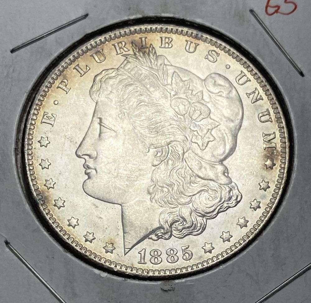 1885-O Morgan Silver Dollar MS63 (1 of 2)