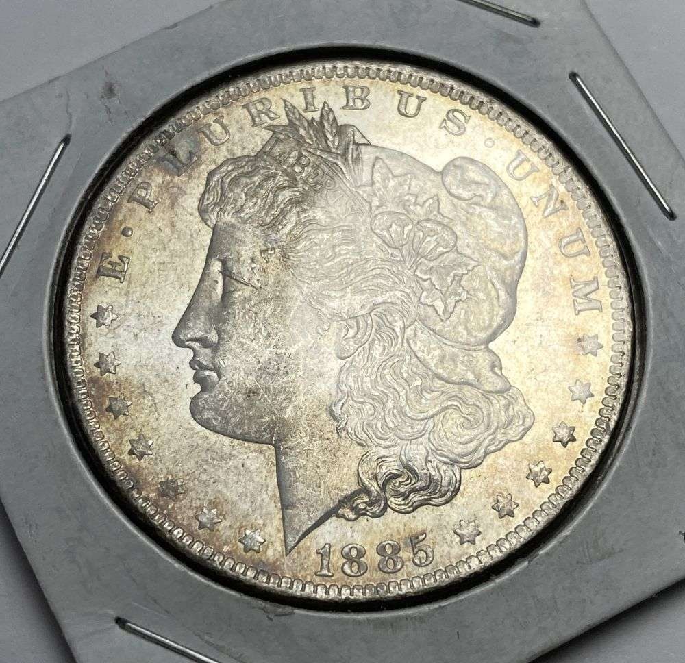 1885-O Morgan Silver Dollar MS64 (1 of 2)