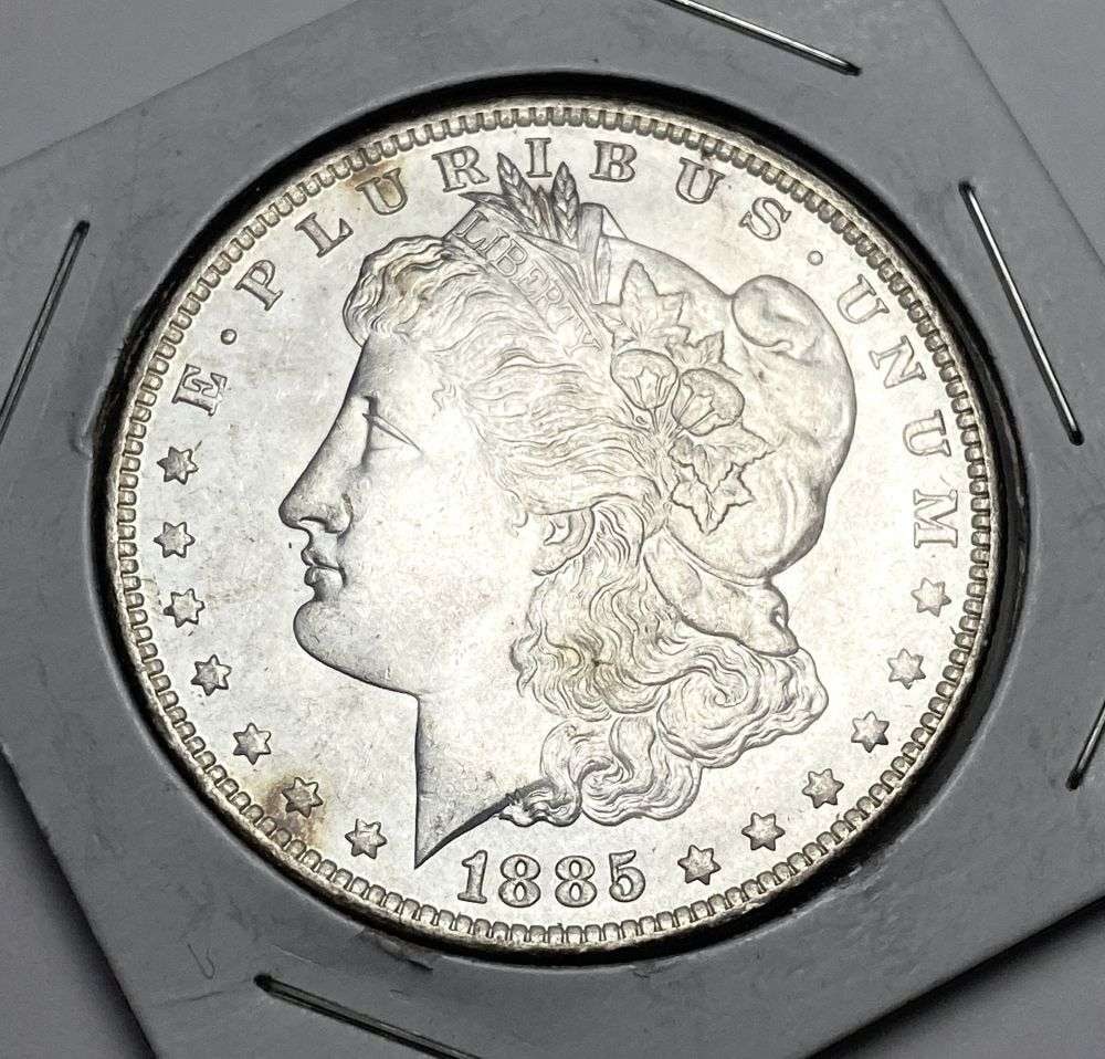 1885-O Morgan Silver Dollar MS64 (1 of 2)