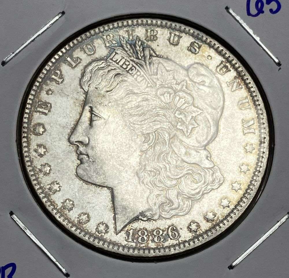 1886 Morgan Silver Dollar MS65 (1 of 2)