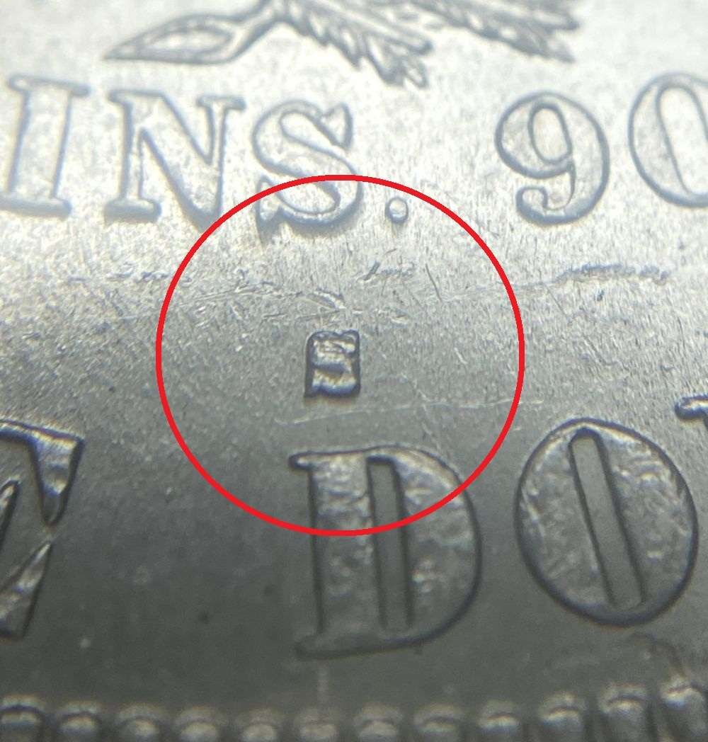 1877-S Micro "S" Trade Silver Dollar MS64 (1 of 3)