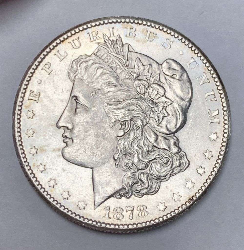 1878-S Morgan Silver Dollar MS63 (1 of 2)