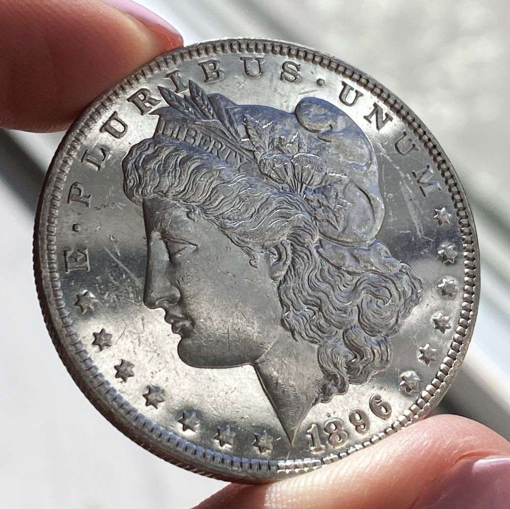 1896 Morgan Silver Dollar MS64 DMPL (1 of 4)