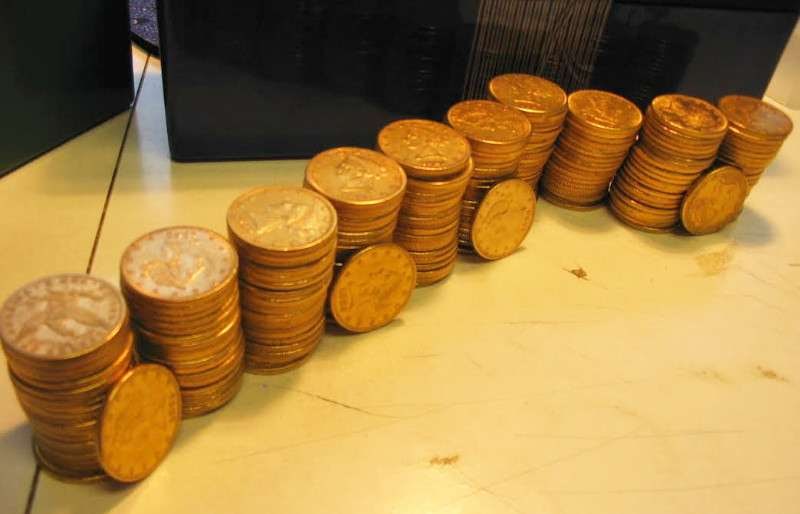 Constitutional U.S. Gold $10 Liberty Head AU Detail (4-coins) (1 of 1)