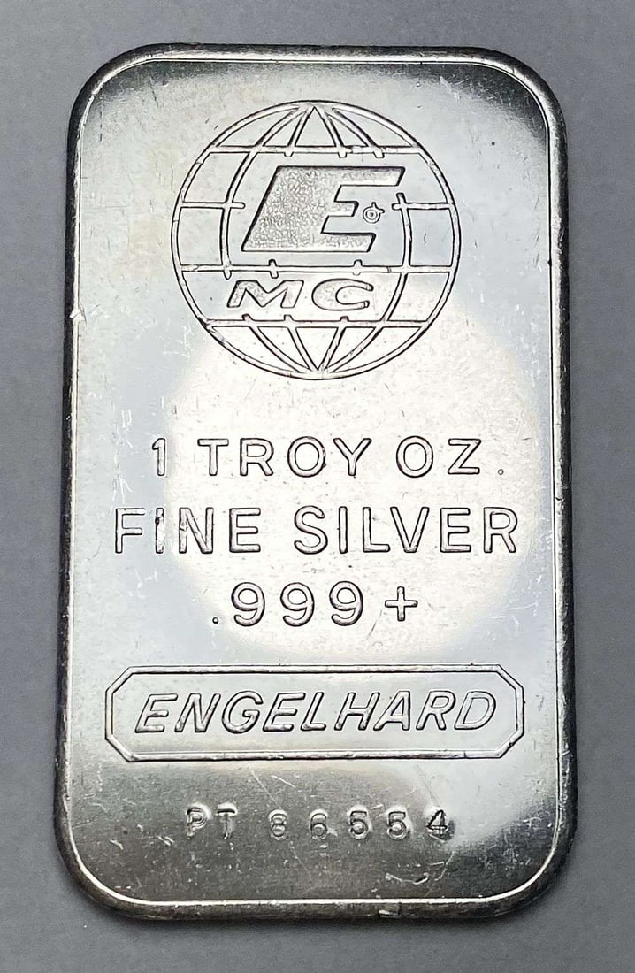 Engelhard 1 ozt .999 Silver Bar (1 of 2)