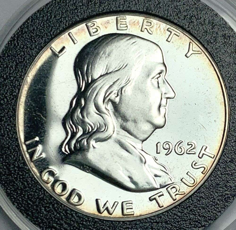 1962 Proof Franklin Silver Half Dollar (1 of 2)