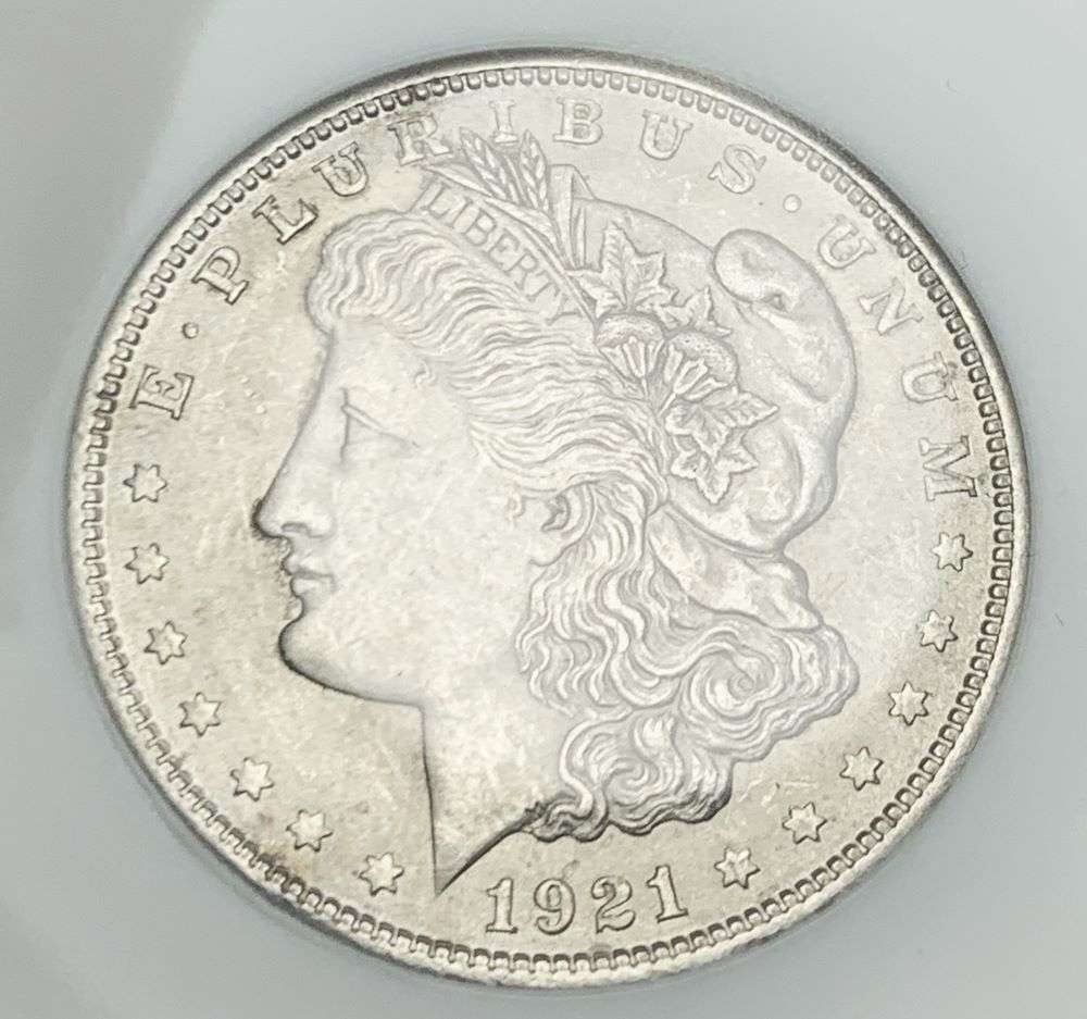 1921 Morgan Silver Dollar Binion Collection (1 of 4)