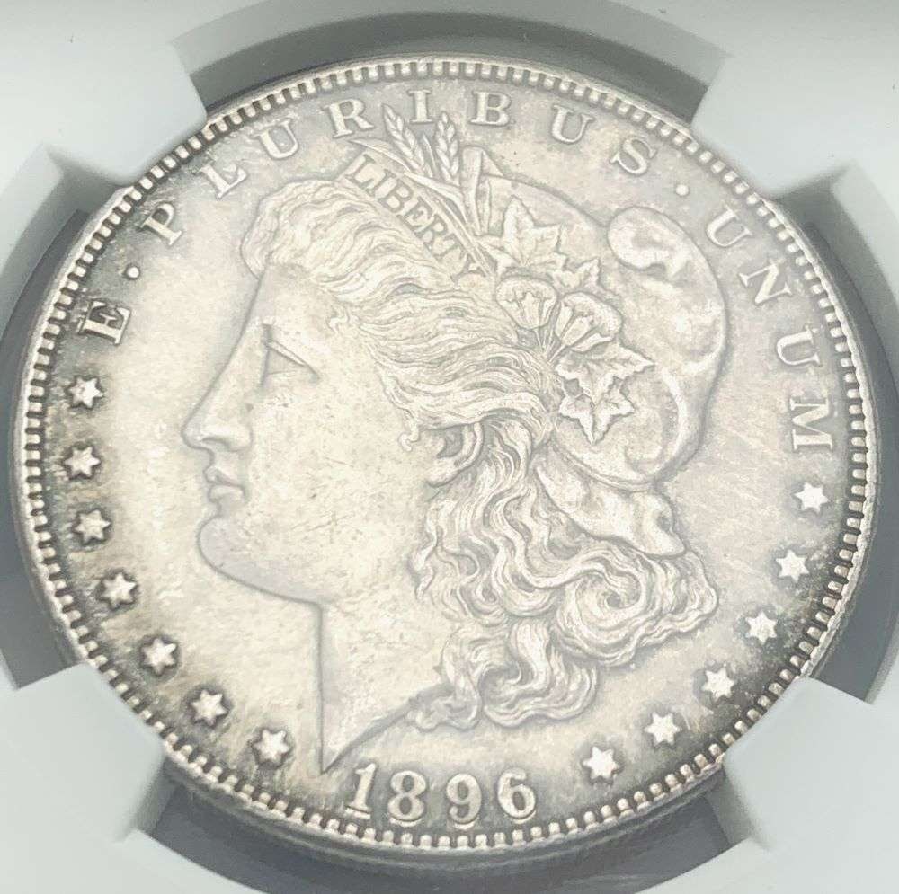 Original Patina 1896 Morgan Silver Dollar NGC MS63 (1 of 4)