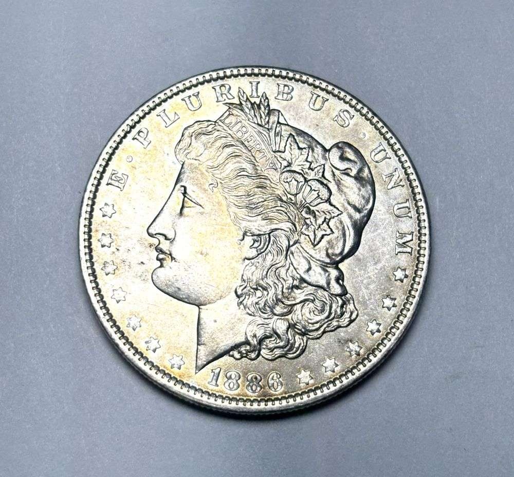 1886 Morgan Silver Dollar MS63 (1 of 2)
