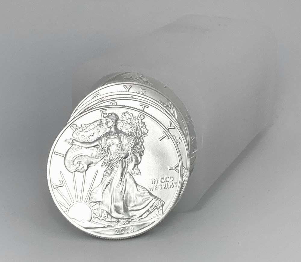 Roll (20) 2018 American Silver Eagle (1 of 3)