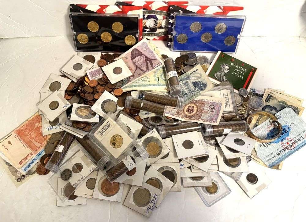 Rare? Coin Hoard Liquidation Sale 8 lbs 5.2 oz (1 of 3)