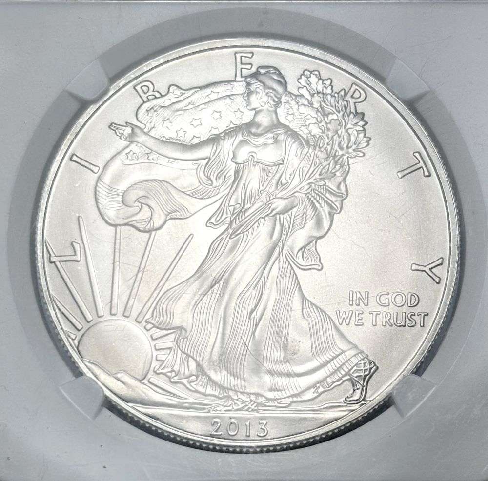 2013(S) American Silver Eagle NGC MS69 (1 of 4)