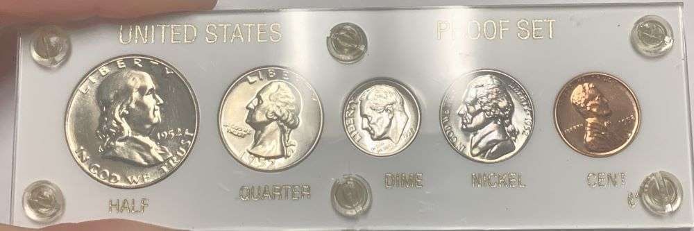 1952 United States Proof Set (5-coins) (1 of 8)