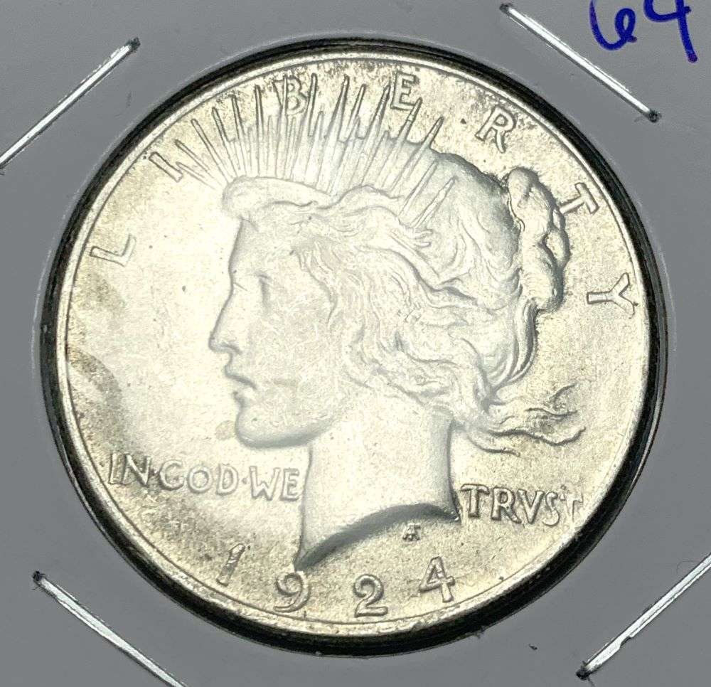 1924 Peace Silver Dollar MS64 (1 of 2)