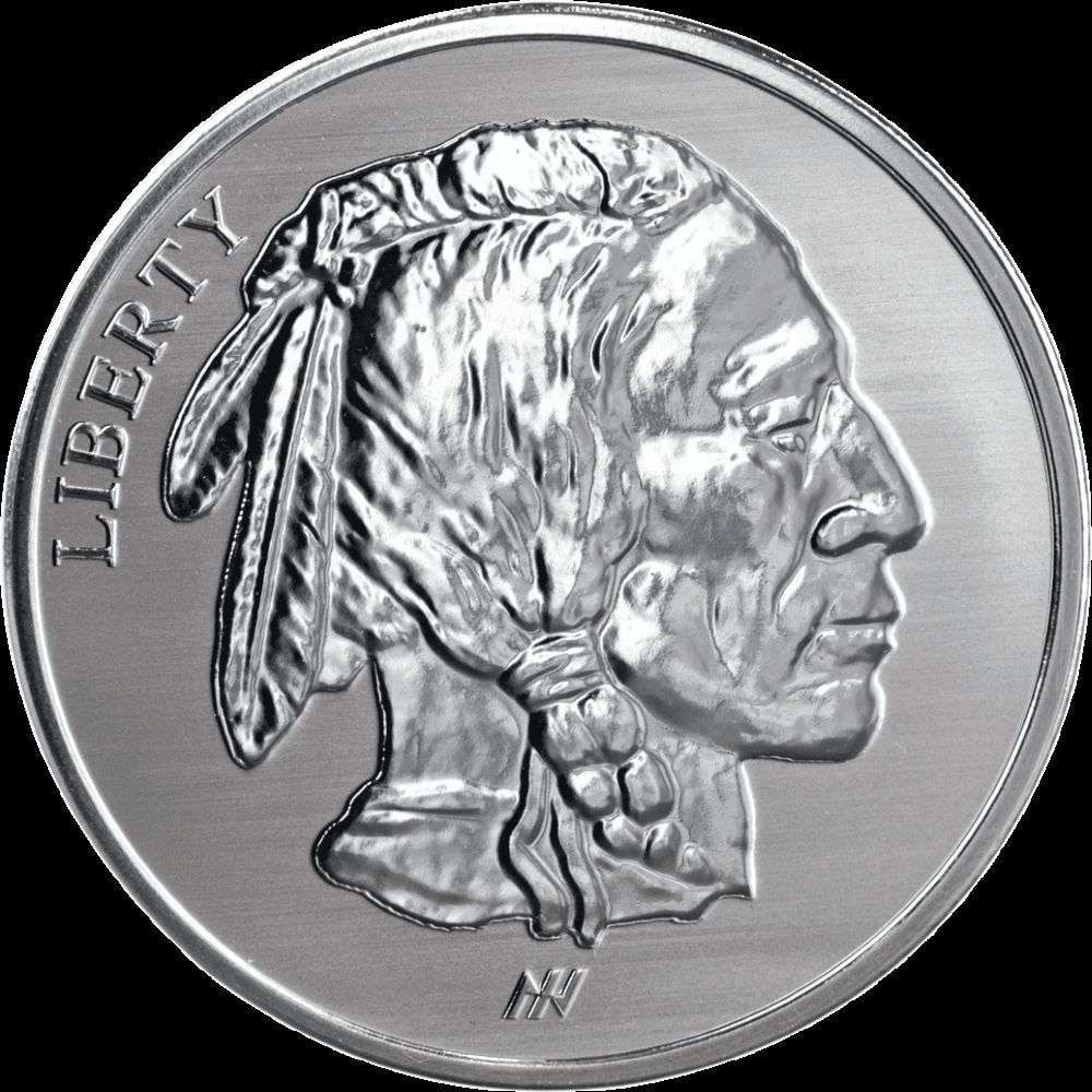 (100) Asahi Mint Buffalo Reverse Proof 1 ozt .999 Silver (1 of 2)