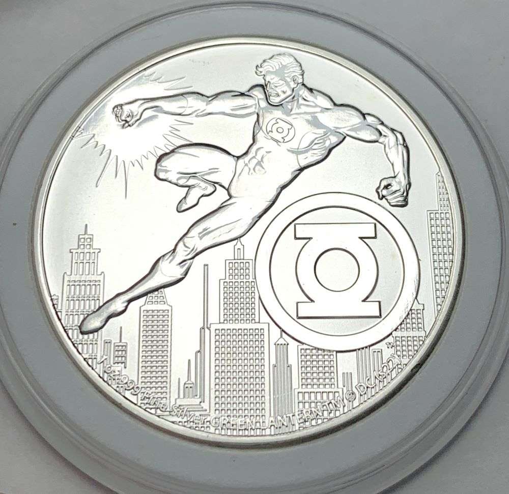 2022 Niue $2 Green Lantern 1 ozt .999 Silver (1 of 2)