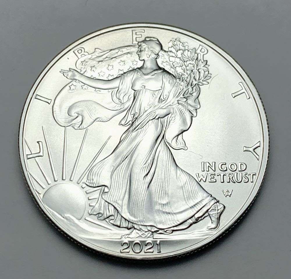 2021 American Silver Eagle Type 2 (1 of 2)