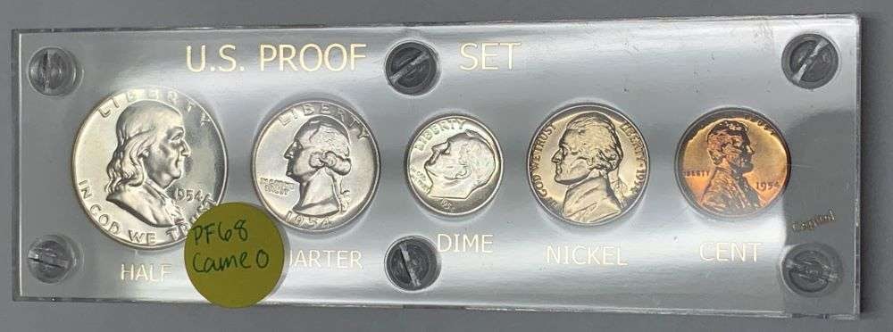 1954 United States Proof Set (5-coins) (1 of 11)