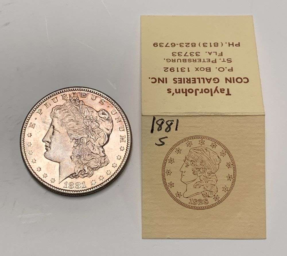 1881-S Morgan Silver Dollar MS66 (1 of 3)