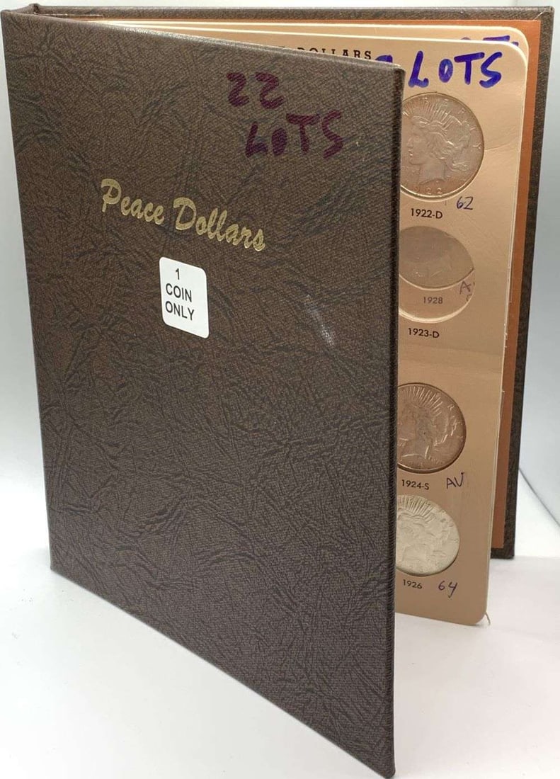 1926-D Peace Silver Dollar AU: Winner shall receive the exact coin shown here. (CD/B)