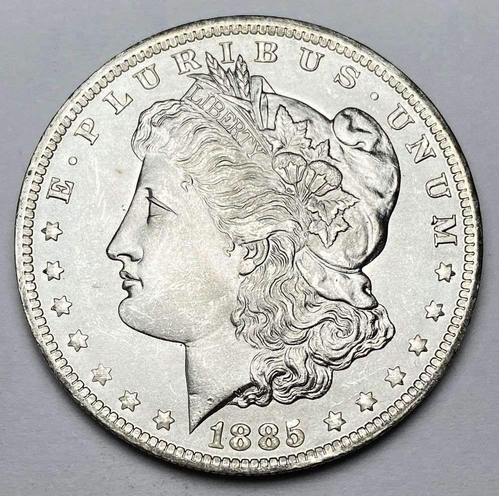 1885-O Morgan Silver Dollar MS64 (1 of 2)