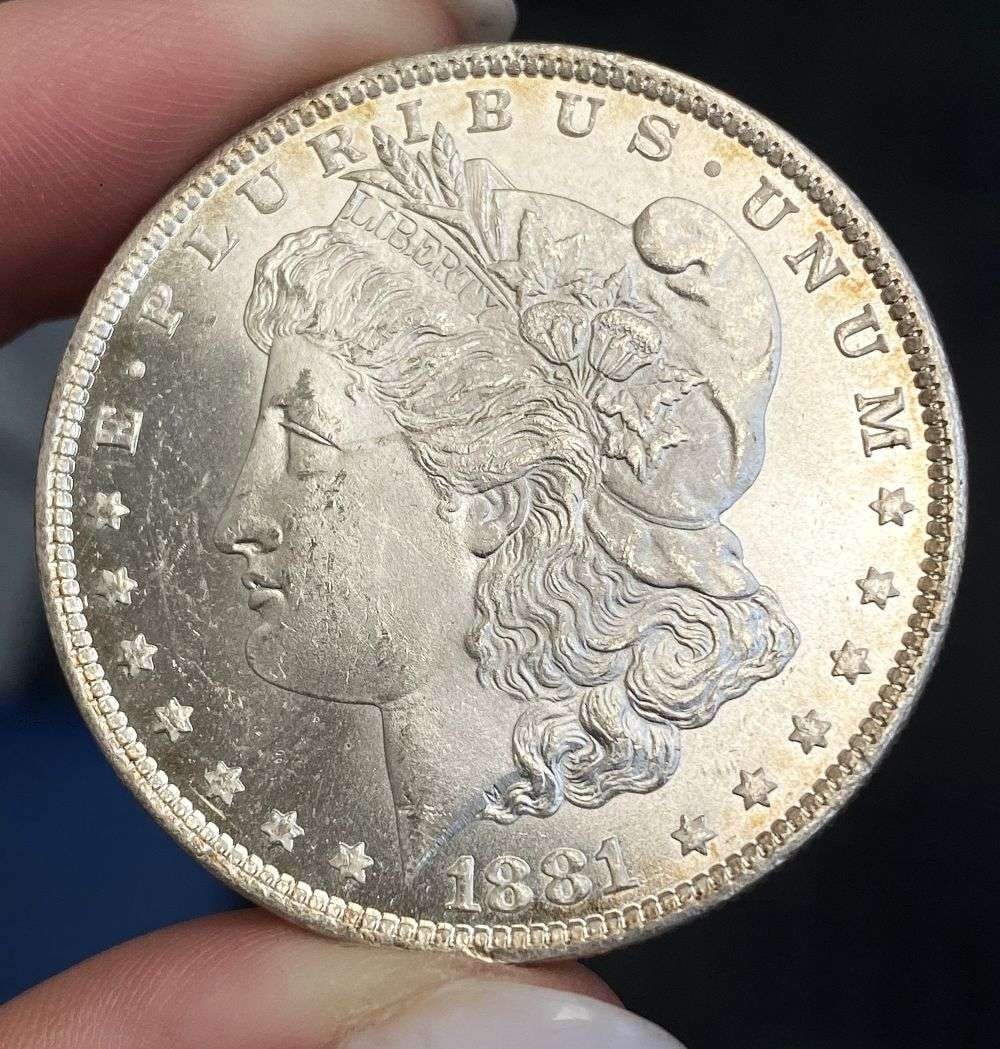 1881-O Morgan Silver Dollar MS64 PL (1 of 2)