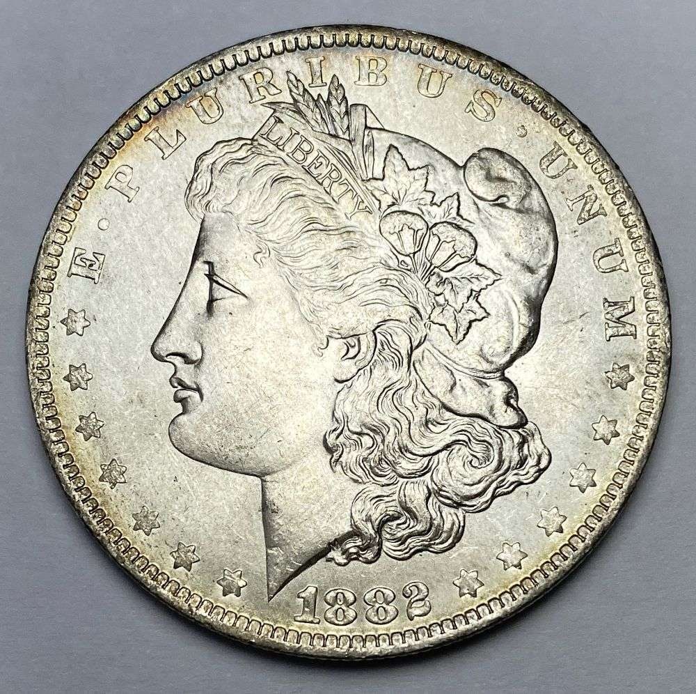 1882-O Morgan Silver Dollar MS64 (1 of 2)