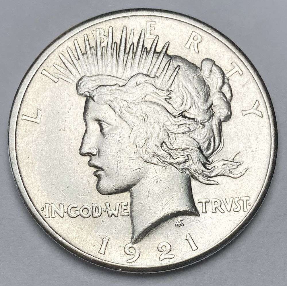 1921 Peace Silver Dollar MS64 Details (1 of 2)