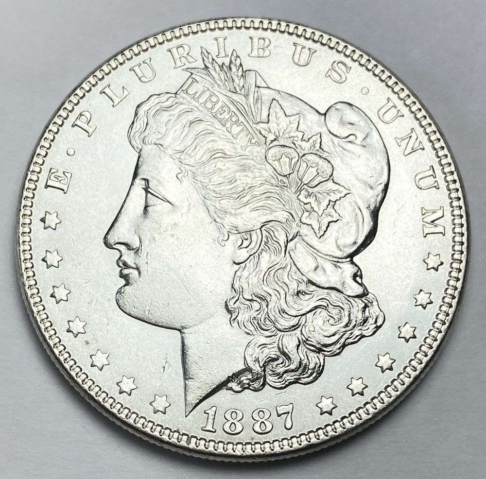1887 Morgan Silver Dollar MS64 (1 of 2)