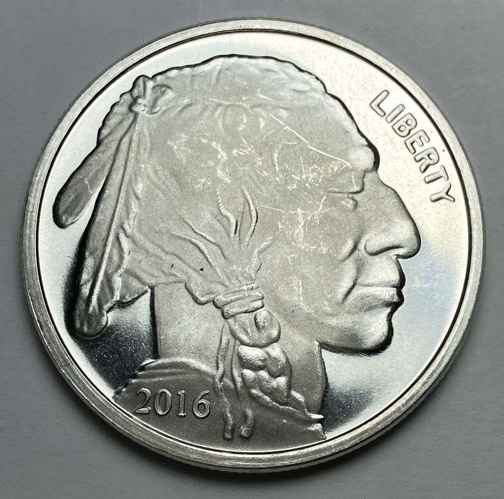 2016 Buffalo 1 ozt .999 Silver (1 of 2)