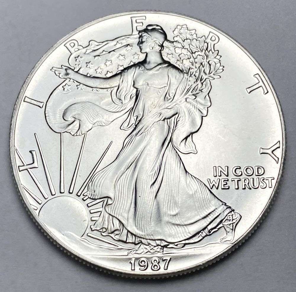 1987 American Silver Eagle MS69 (1 of 2)