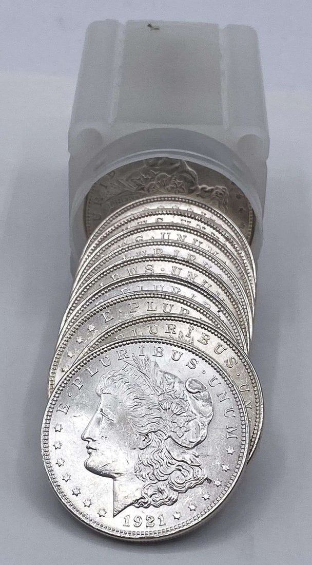 Very Fresh! Roll (20-coins) 1921 Morgan Silver Dollar BU (1 of 3)