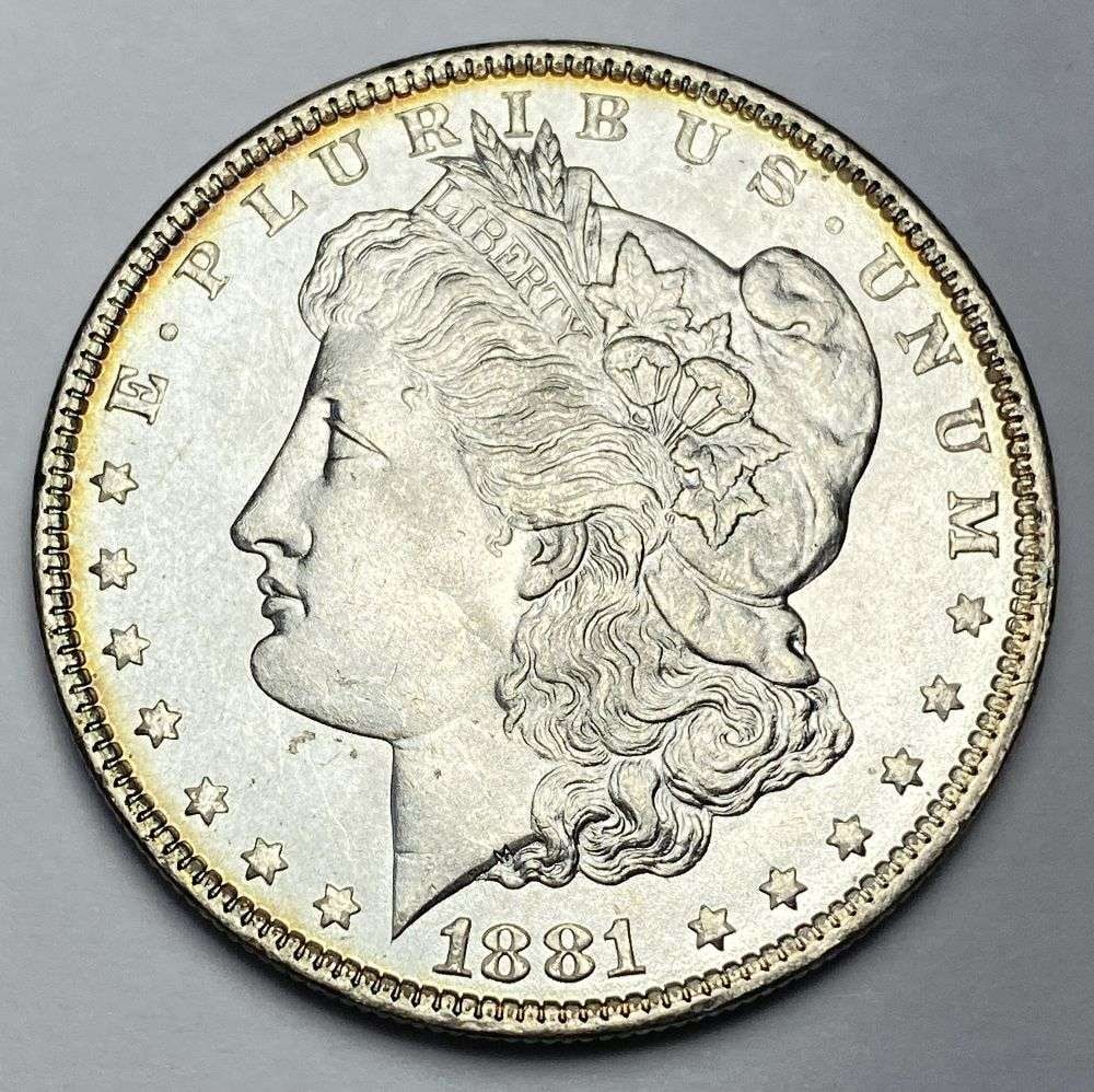 1881-O Morgan Silver Dollar MS64 (1 of 3)