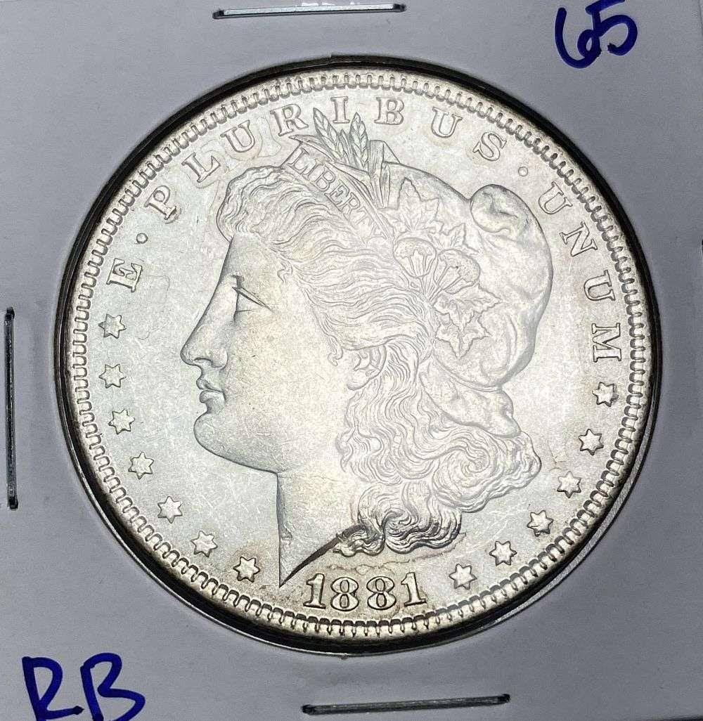 1881 Morgan Silver Dollar MS65 (1 of 2)
