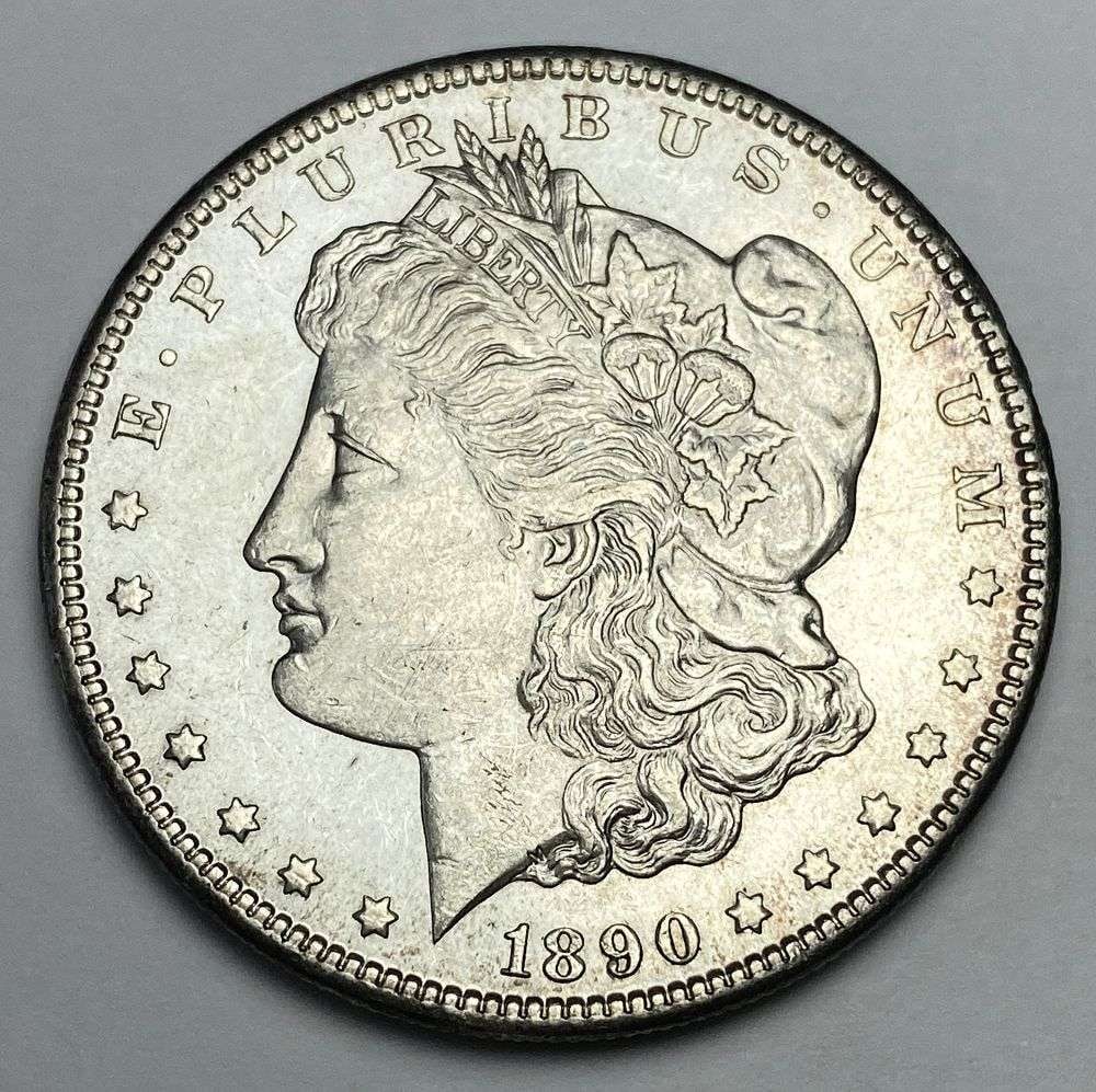 1890-CC Morgan Silver Dollar MS63 (1 of 3)