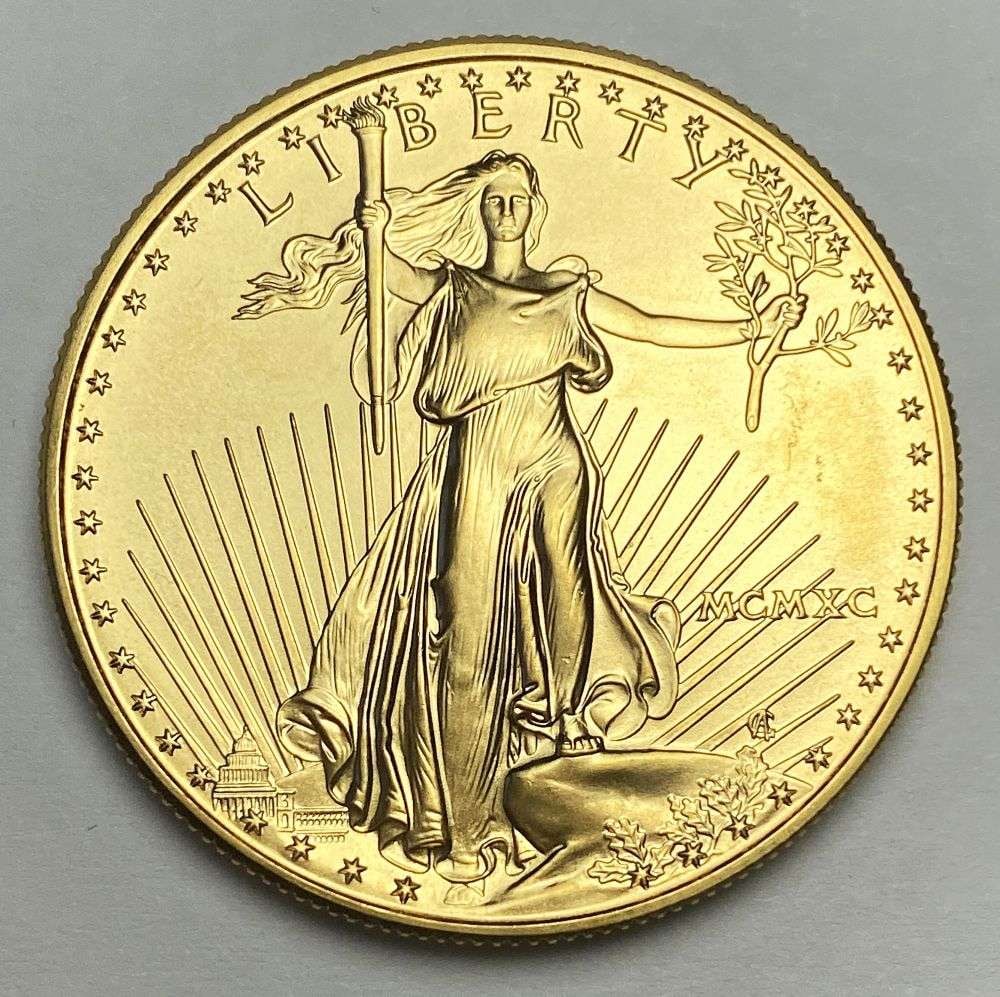 Last Minute! Rare 1990 American $50 Gold Eagle 1 ozt (1 of 3)