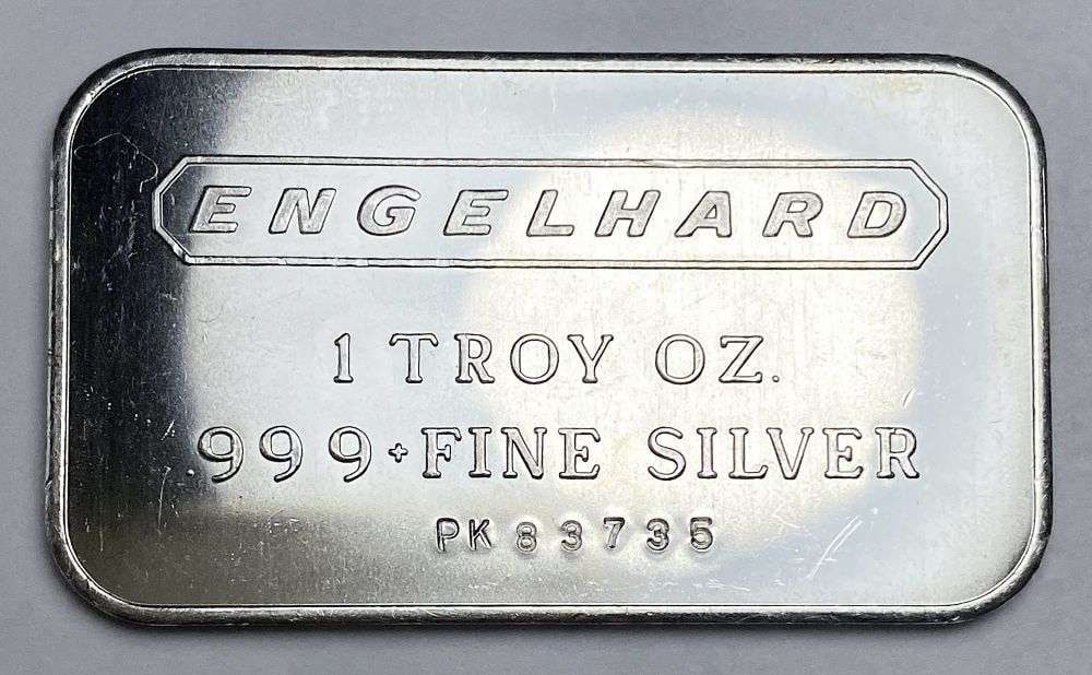 Engelhard 1 ozt .999 Silver Bar (1 of 2)