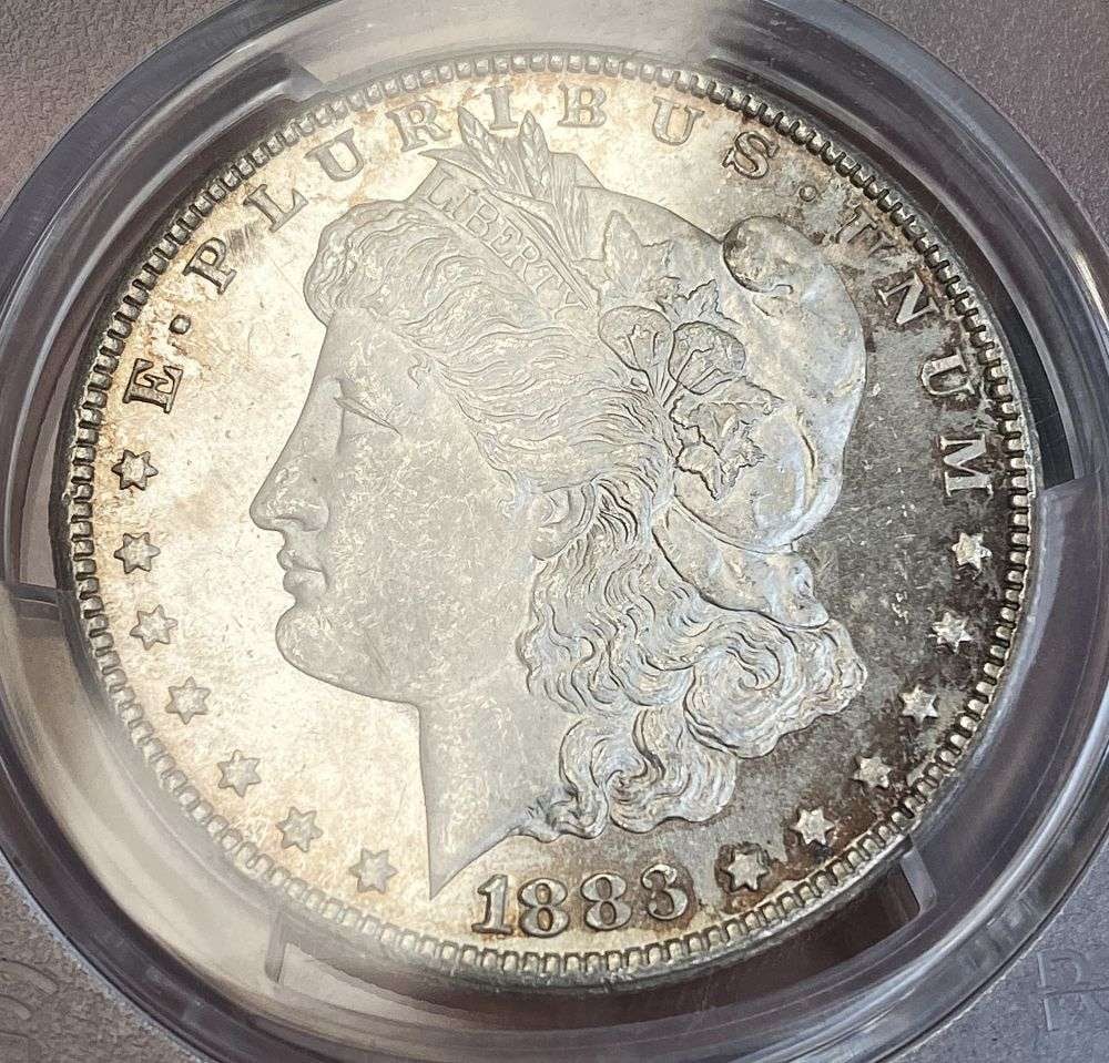 1883-CC Morgan Silver Dollar PCGS MS64 PL (1 of 4)