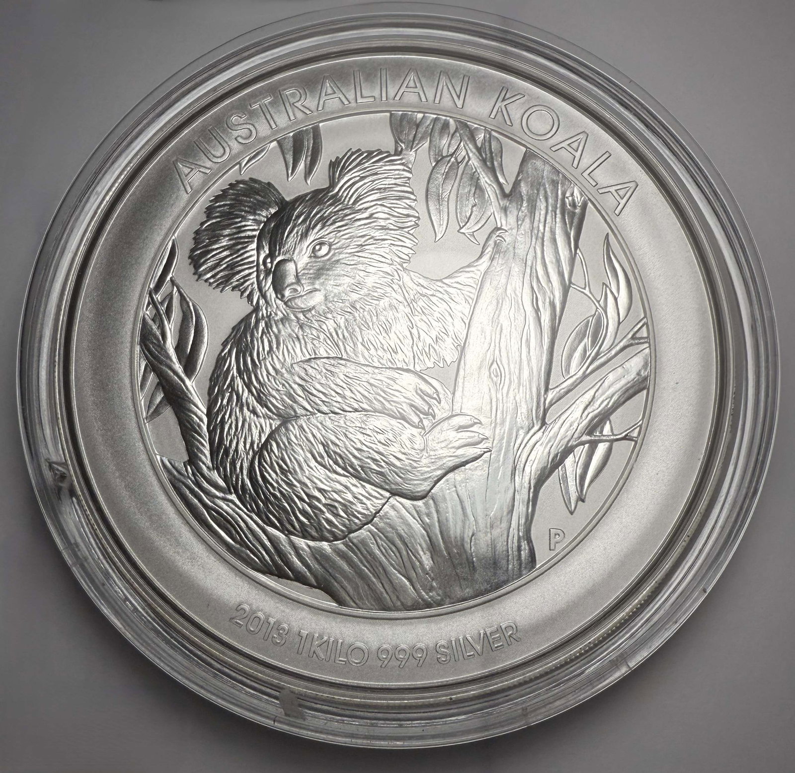 2013-P Australia $30 Koala 1 Kilo .999 Silver: Winner shall receive the exact coin shown here. (CD/LBEB)