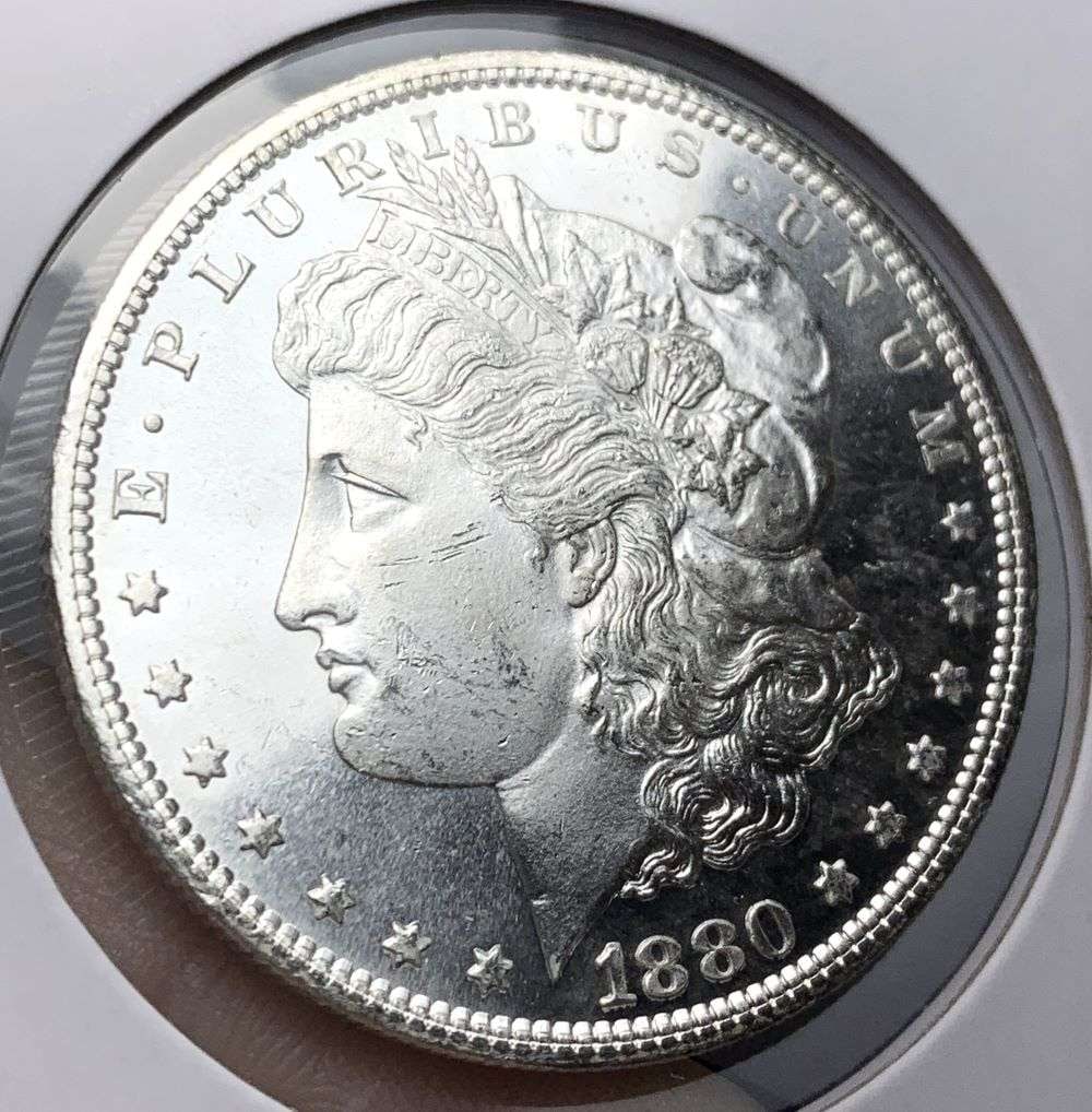 1880-S Morgan Silver Dollar MS64 PL (1 of 4)