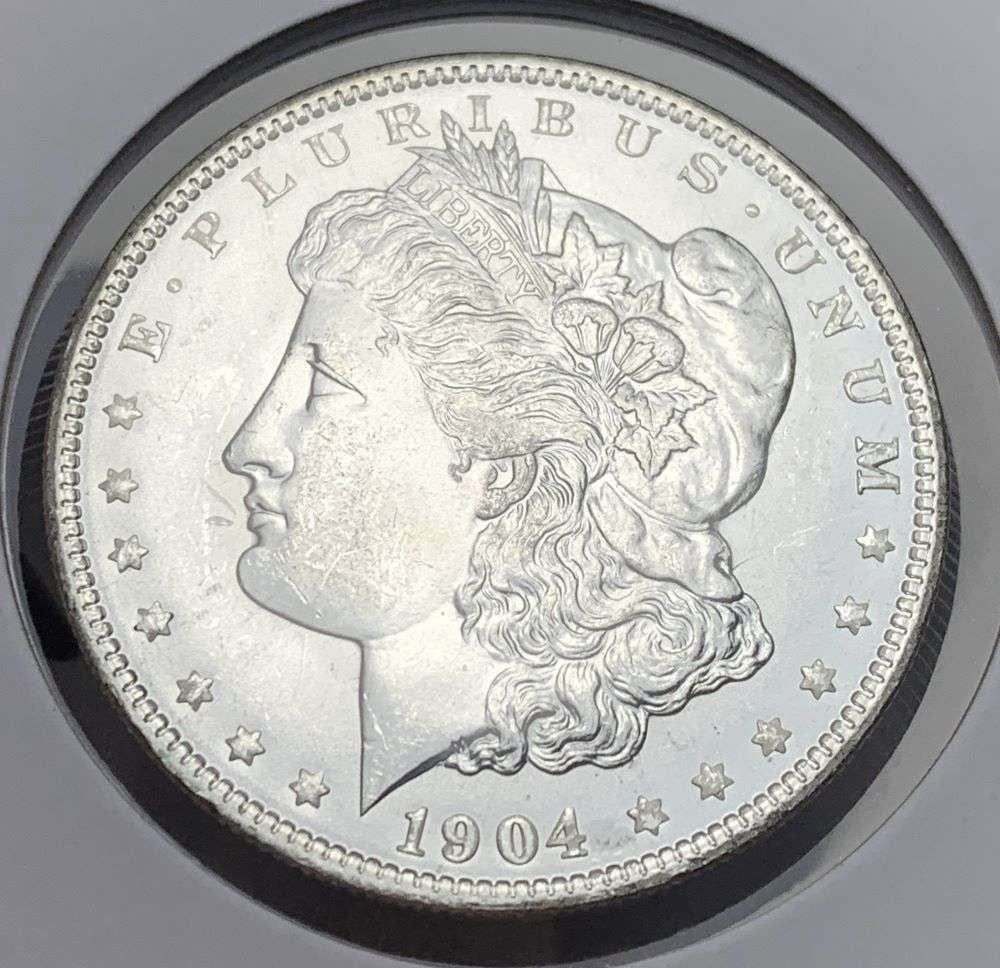 1904-O Morgan Silver Dollar MS65 (1 of 2)