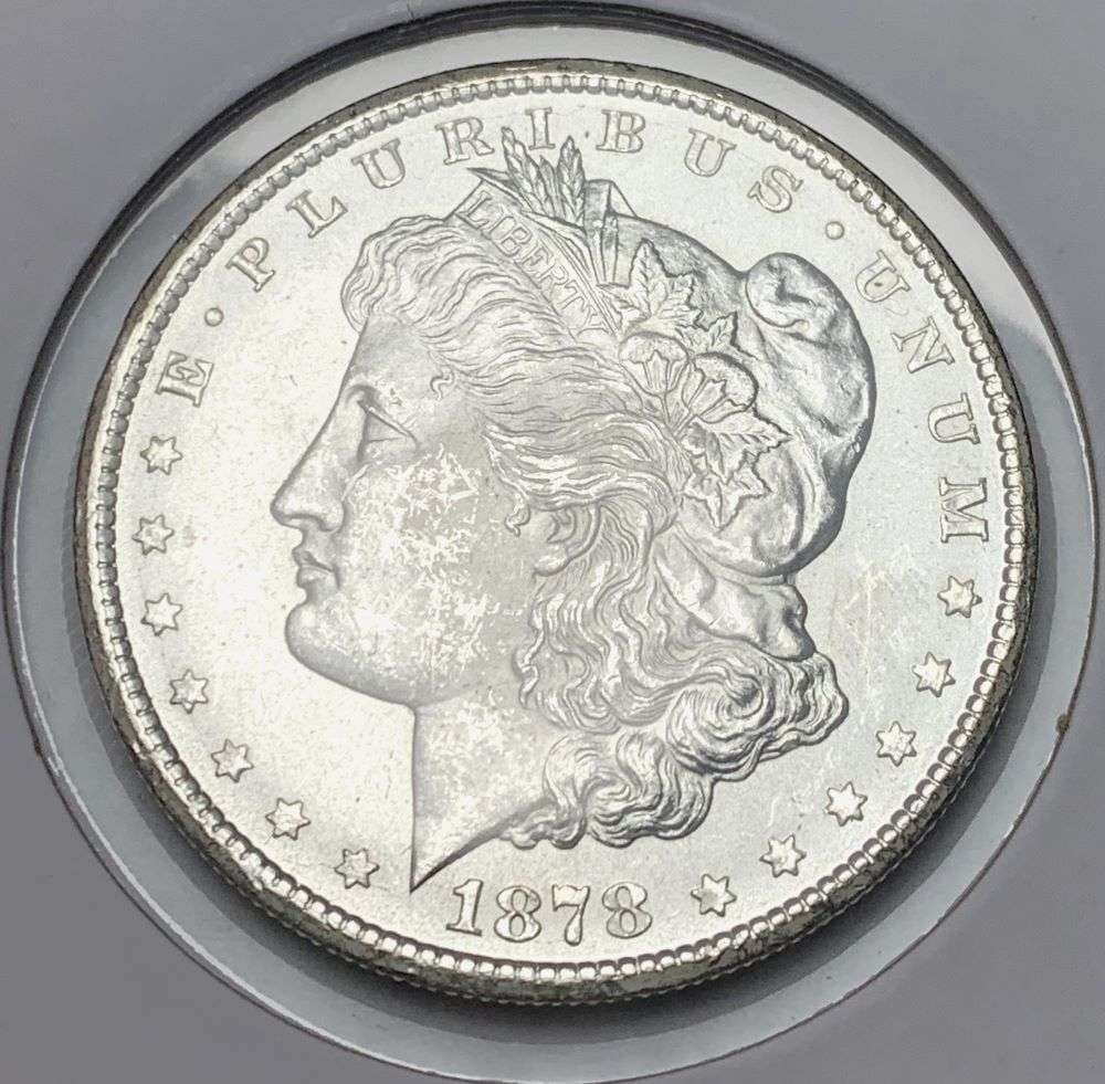 1878-CC Morgan Silver Dollar MS63 (1 of 2)